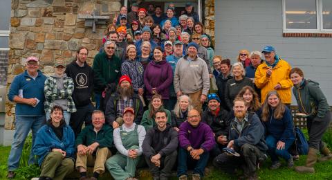 a group of shoals volunteers 2024