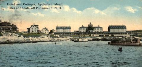 Appledore House Hotel postcard