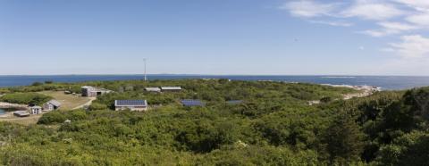 Solar panels and wind turbine are part of SML's Sustainabilty Program