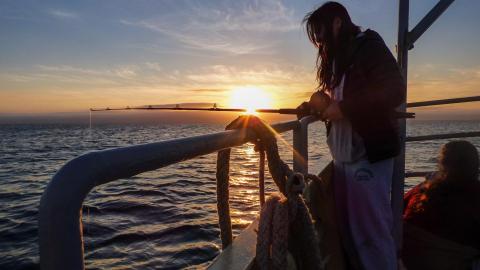 sunset fishing gulf of maine