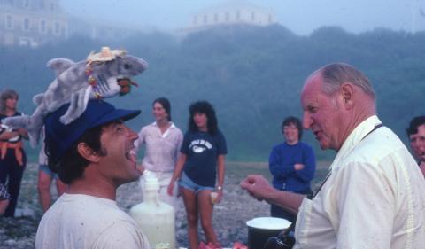 people on appledore island talking and laughing